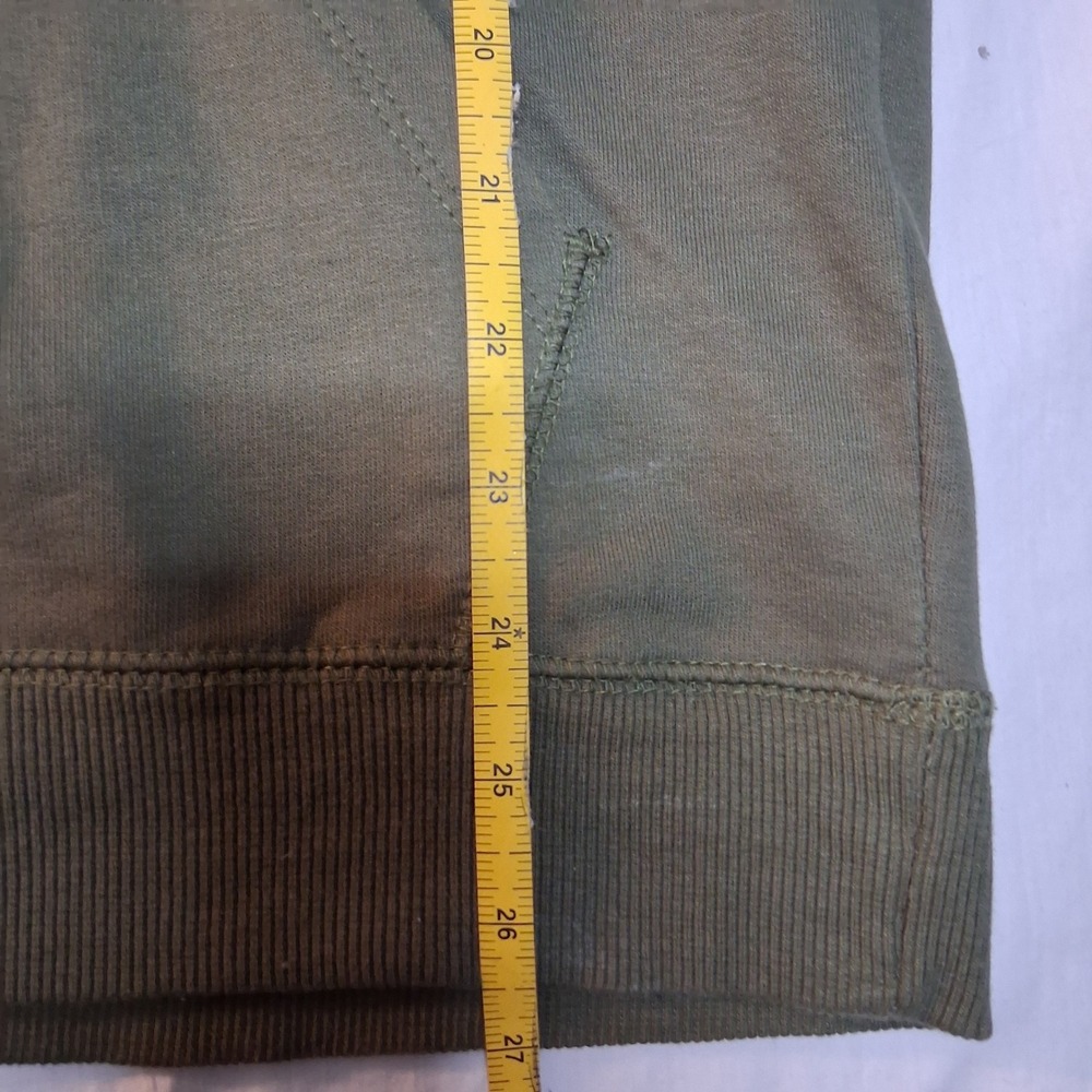 Volcom Solid Pullover Hoodie Olive Green Men's Si… - image 4